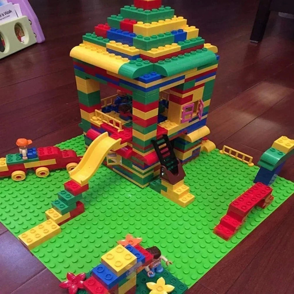 Classic Baseplates 10" x 10" Building Brick Base Plates by Lekebaby Baseplates - Picture 6 of 7